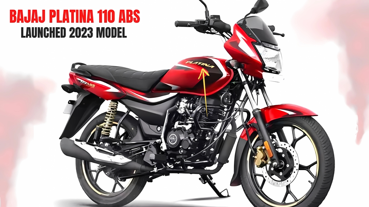 Bajaj Platina 110 come in Sporty look, mileage is 85 Kmpl