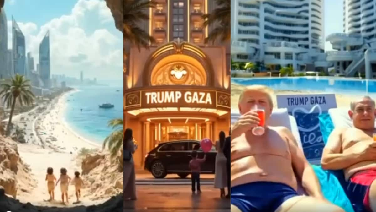 Donald Trump's AI Video Imagines Gaza's Future: Dance Club, Musk And Money, Netanyahu In Bikini