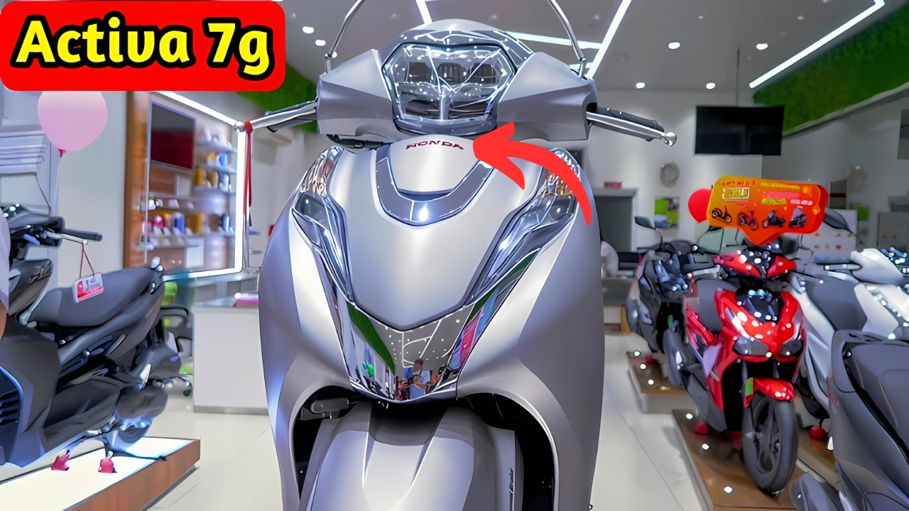 Honda Activa 7G come for Slim College Girls, look is Dhansu