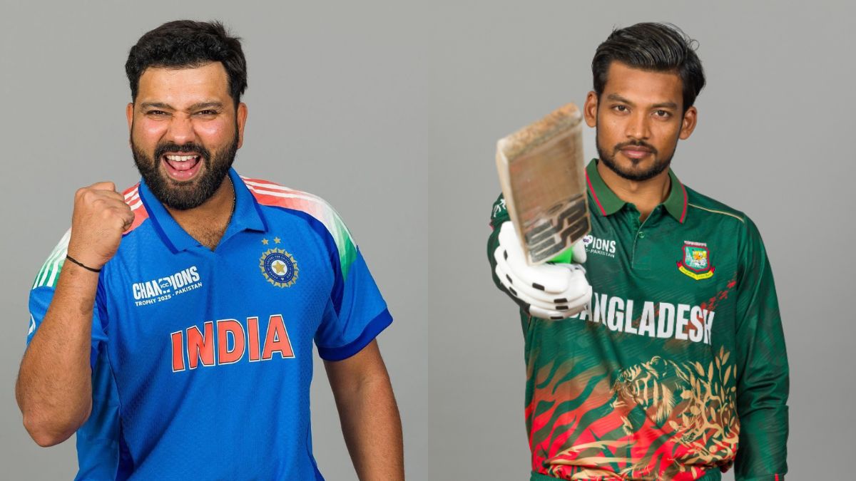 India vs Bangladesh live cricket score Champions Trophy 2025: BAN vs IND live updates streaming scorecard highlights