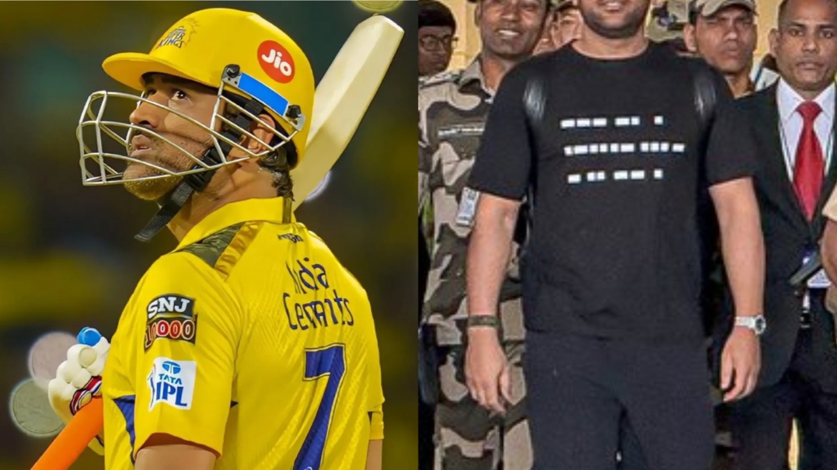 Is MS Dhoni Bidding Farewell To Cricket? What’s Behind 'MORSE' Code On His T-Shirt Fueling Retirement Speculation? News24 -