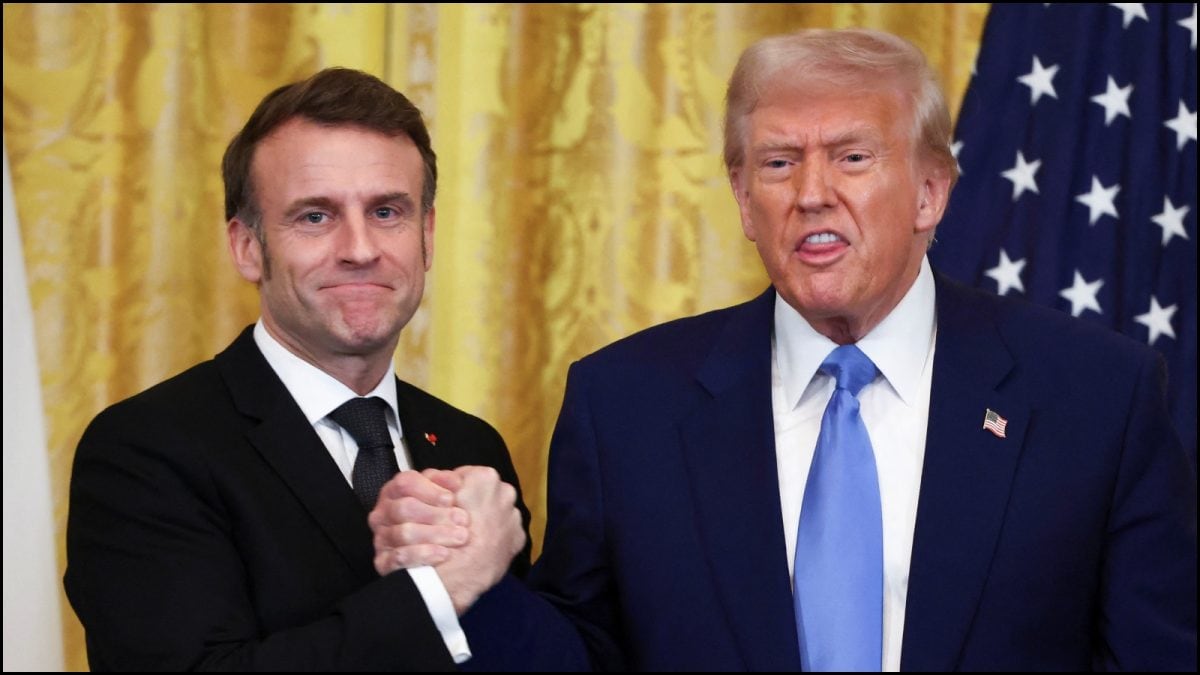 Macron Fact-Checks Trump After US President Claims Europe 'Loaning' Money To Ukraine | Watch