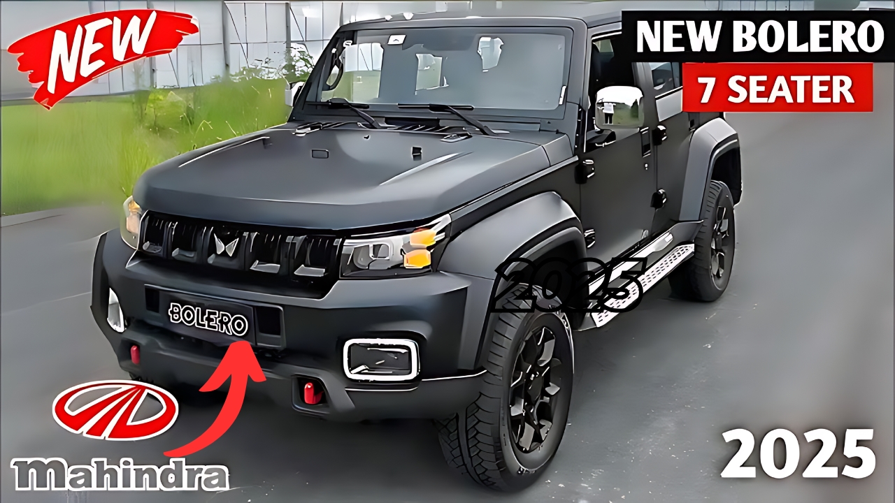 Mahindra Bolero 2025 come to fight with Toyota Fortuner - cost is 9 lakh only