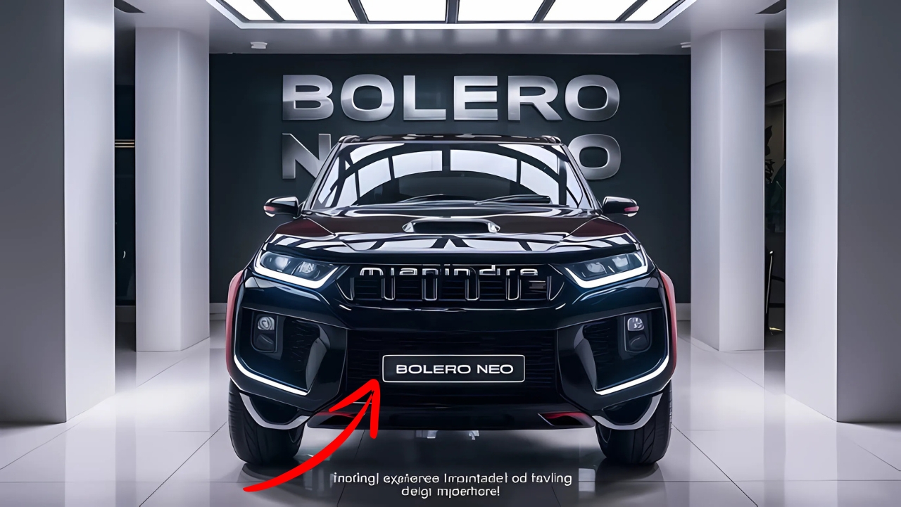 Mahindra Bolero Neo 2025 - A fresh look of 9 seater car