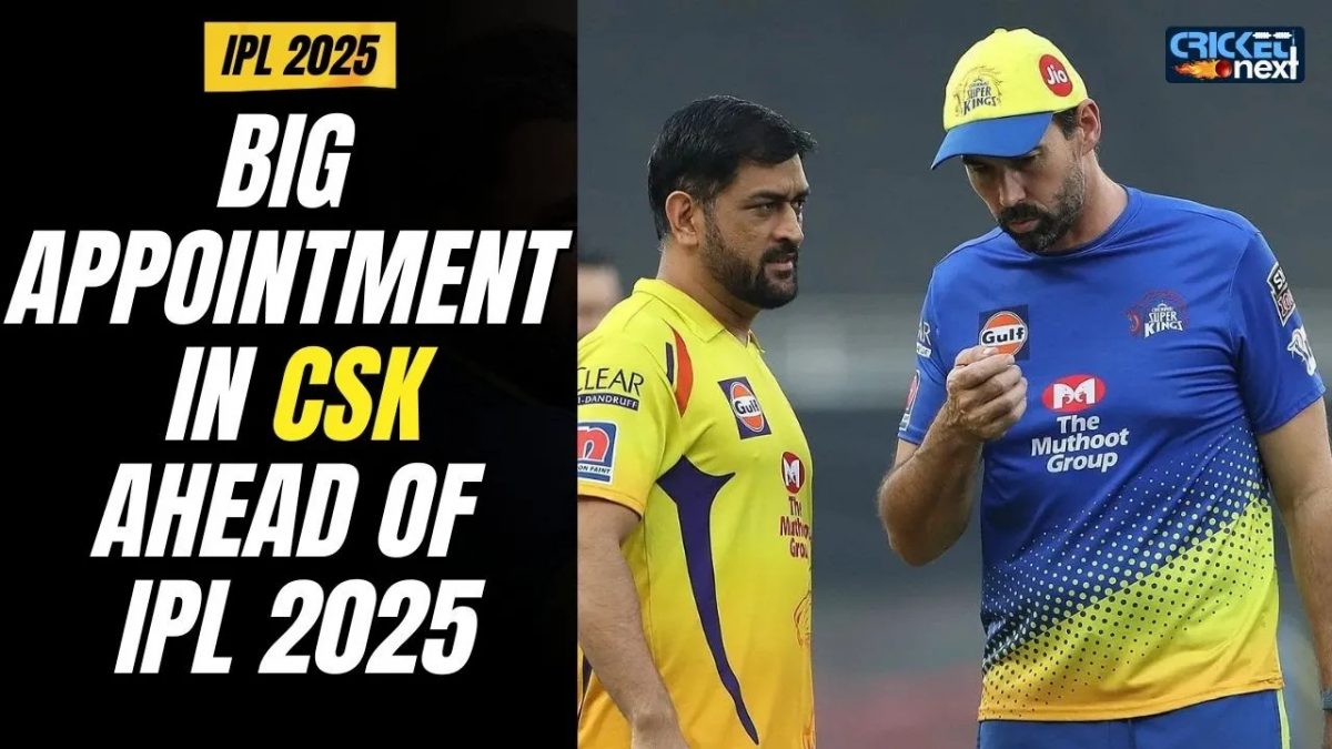 Major Addition to Chennai Super Kings' Coaching Staff Ahead of IPL 2025 | MS Dhoni | CSK