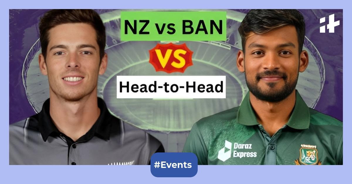 NZ vs BAN Head-to-Head Stats In ODI