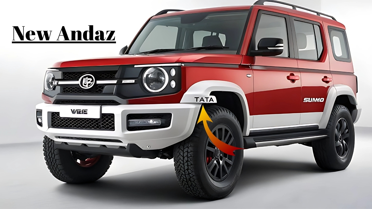 New andaz Tata Sumo look is so premium in market