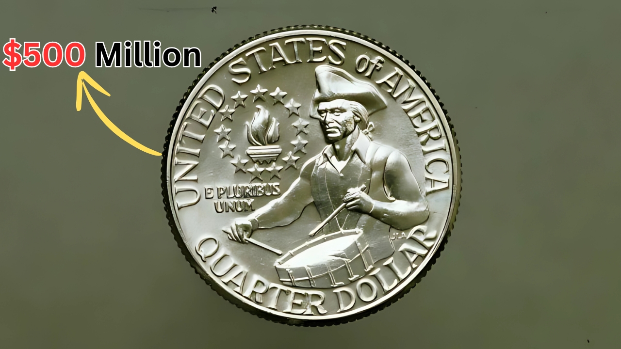 Rare Bicentennial Quarters value in USA market is $500 Million - Still in Circulation