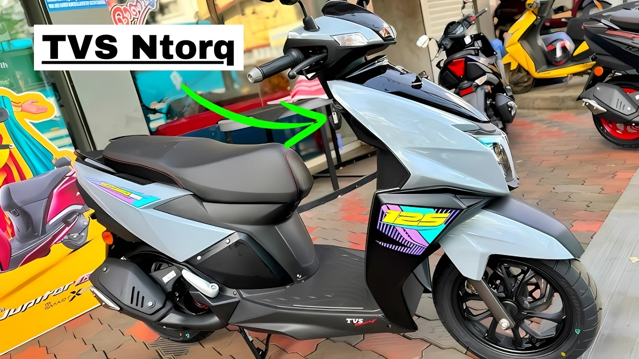 TVS Ntorq scooter launch with dhakad look for college boys