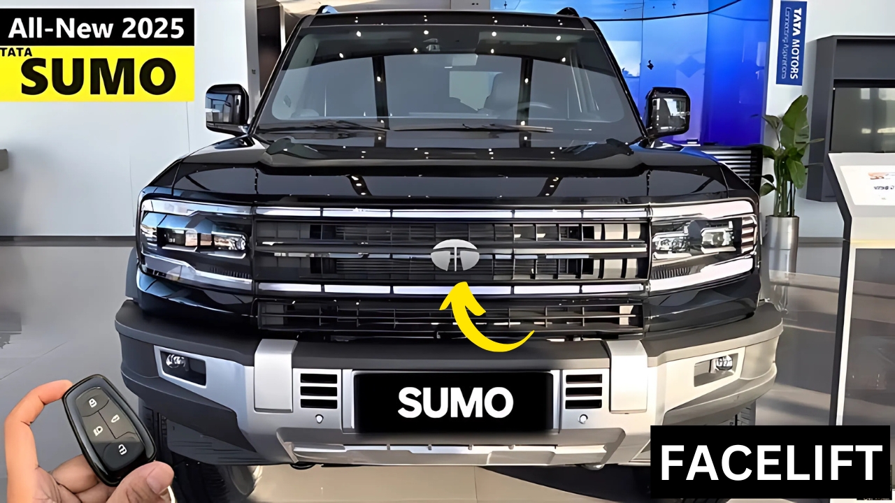 Tata Sumo Facelift coming soon with all new look