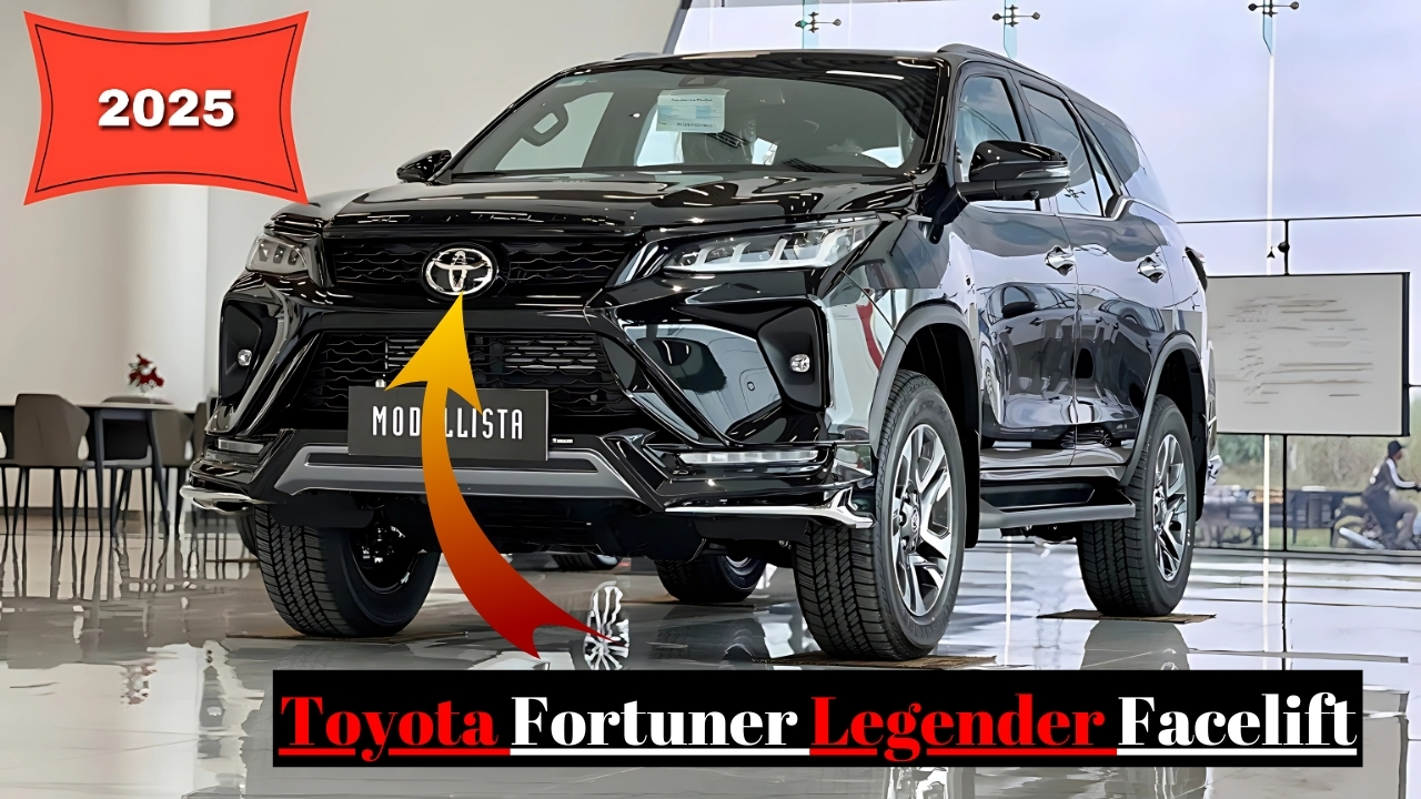 Toyota Fortuner Legender Facelift launch soon in new and luxury look