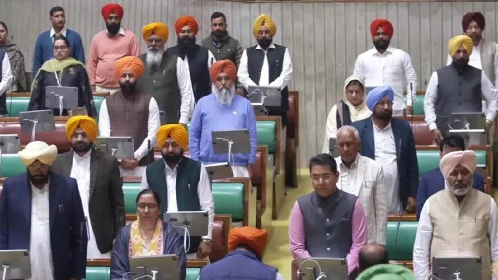 Two-day Punjab assembly session begins with tributes to former PM Manmohan Singh