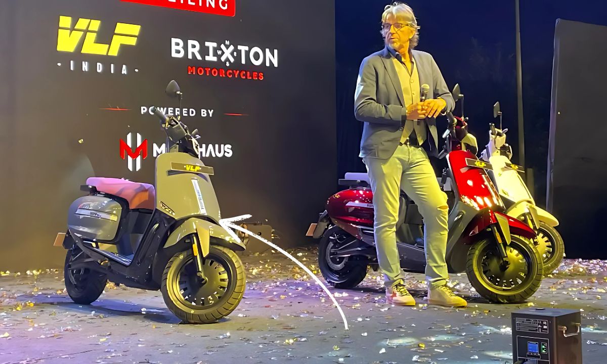 VLF Tennis electric scooter with a long range of 130KM