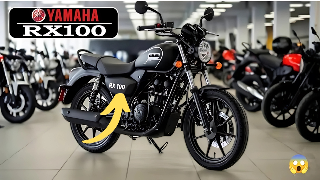 Yamaha RX100 is launched in market with 85 Kmpl mileage