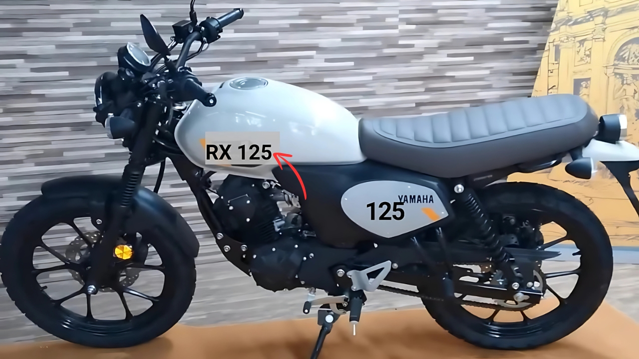 Yamaha RX125 come in sporty look to fails the market of Yamaha RX100