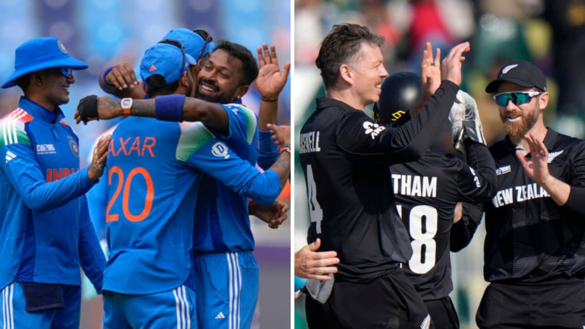 India Vs New Zealand Champions Trophy 2025 Live Score: IND-NZ Eye Top Spot In Group A