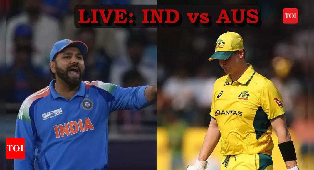 India vs Australia Live Score, ICC Champions Trophy 2025: Men in Blue out to avenge World Cup loss