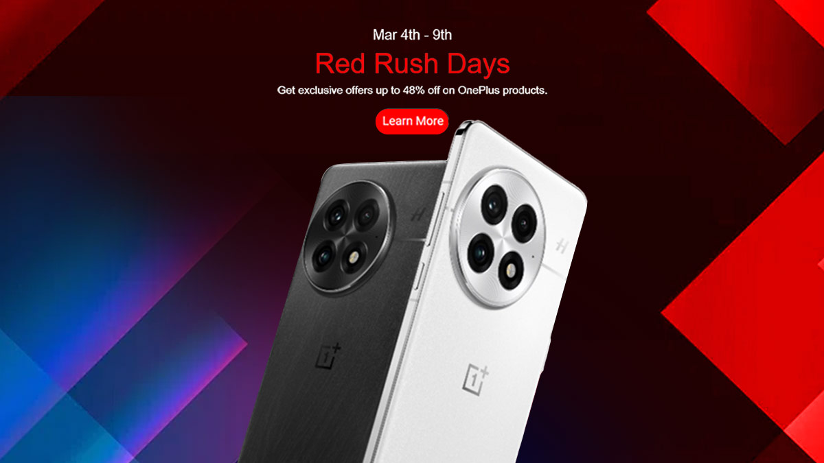 OnePlus Red Rush Days Sale: Unbeatable Discounts On Phones, Tablets, And Earbuds– Check The Details Here