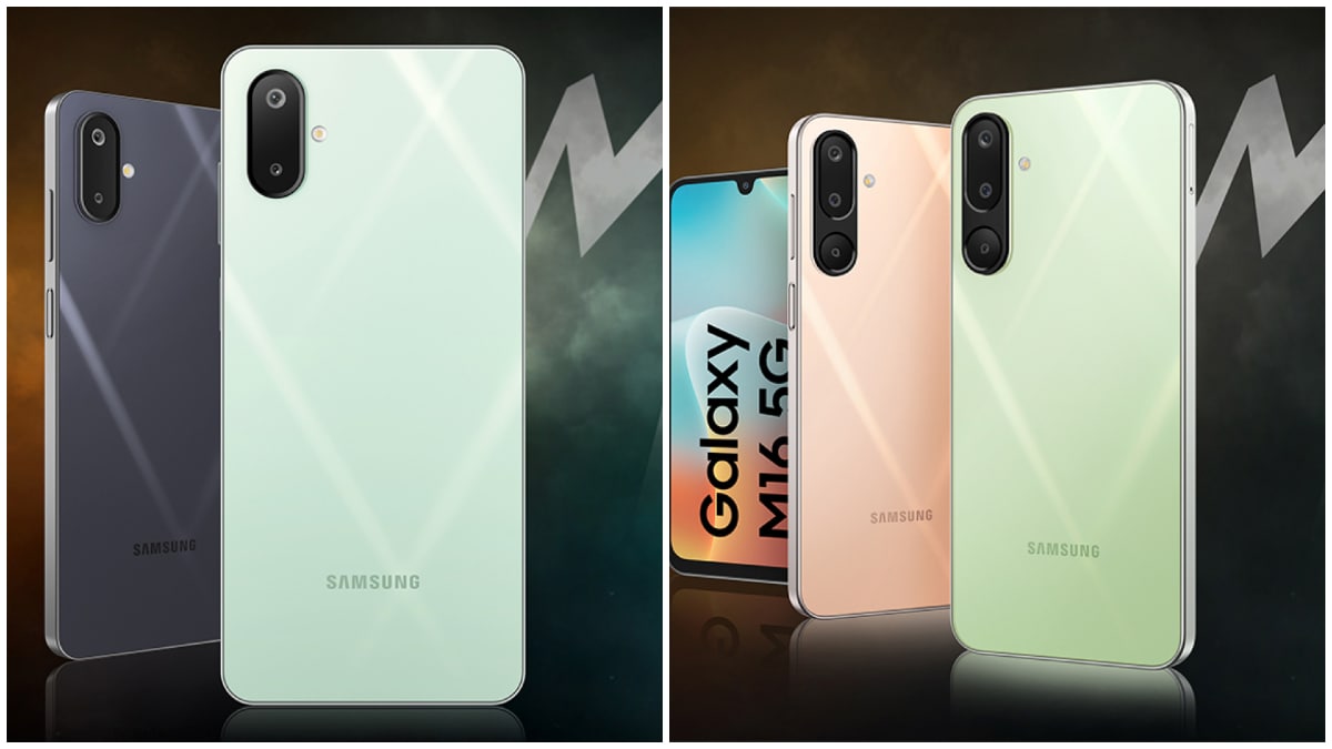 Samsung Galaxy M16, M06 5G phones with Dimensity 6300, up to 6 years of Android updates launched: Specs, prices, and more - Technology News