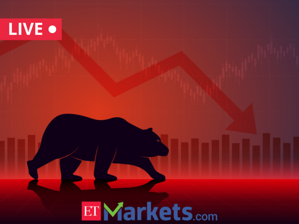 Sensex Today | Stock Market LIVE Updates: Sensex falls over 250 pts, Nifty below 22,100; IT index drops o... - The Economic Times