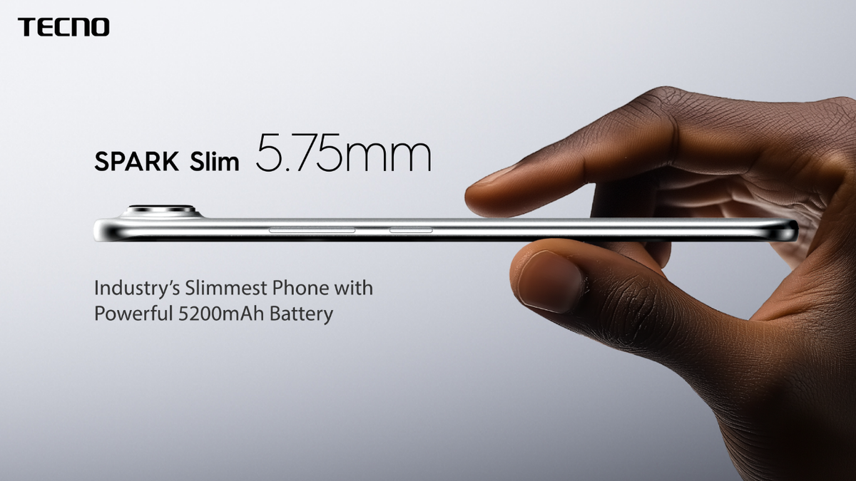 Tecno Spark slim to be launched as world’s thinnest phone with a 5200 mAh battery at MWC 2025