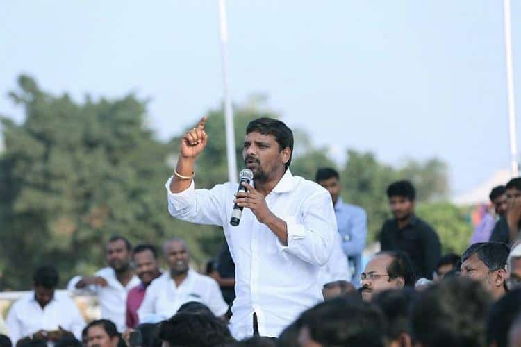 Teenmaar Mallanna Suspended From Congress