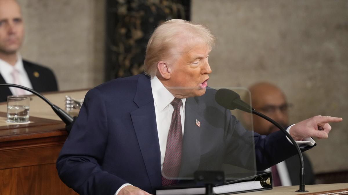 Trump address to Congress LIVE: Trump lists India among countries charging high tariffs