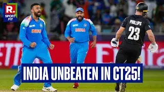 VIDEO: India Storm Into ICC Champions Trophy 2025 Semi-finals With Hard-fought Win Over New Zealand